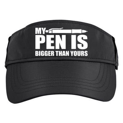 My Pen Is Bigger Then Yours Adult Drive Performance Visor