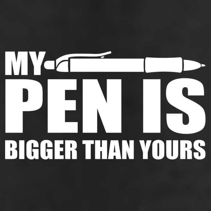My Pen Is Bigger Then Yours Adult Drive Performance Visor