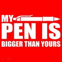 My Pen Is Bigger Then Yours Sweatshirt