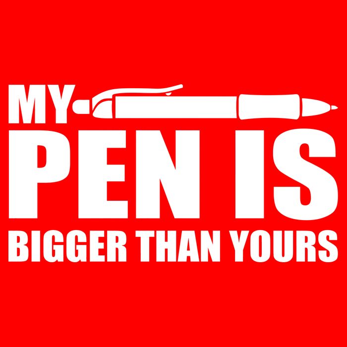 My Pen Is Bigger Then Yours Toddler Hoodie