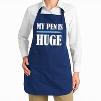 My Pen Is Huge Apron