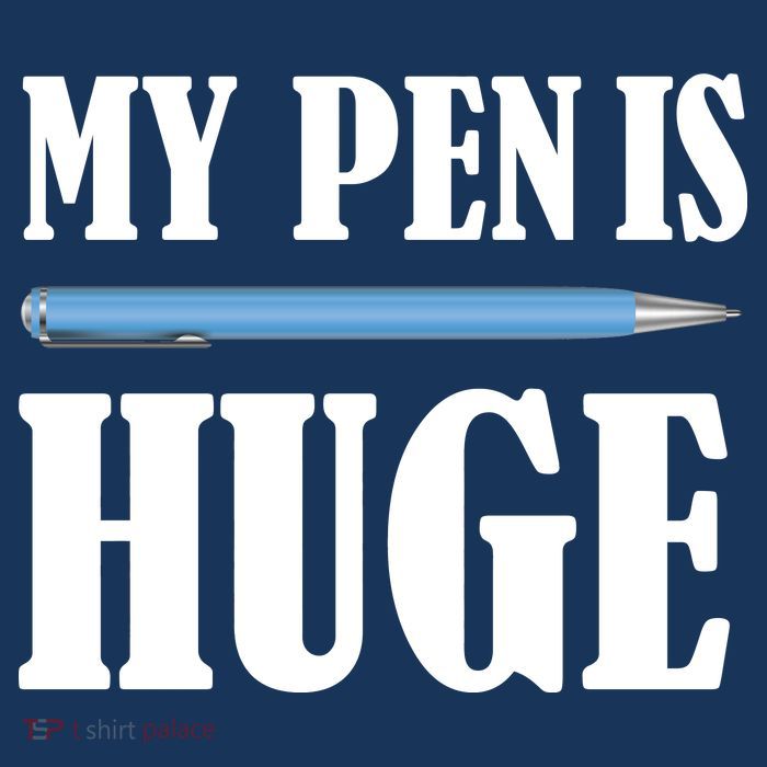 My Pen Is Huge 16 in Basic Backpack