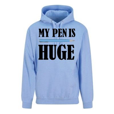 My Pen Is Huge Unisex Surf Hoodie