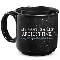 My People Skills Are Just Fine 15oz Campfire Ceramic Mug