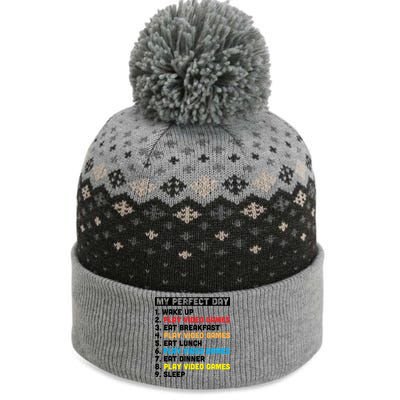 My Perfect Day The Baniff Cuffed Pom Beanie