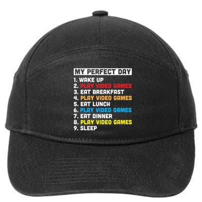 My Perfect Day 7-Panel Snapback Hat