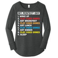 My Perfect Day Women's Perfect Tri Tunic Long Sleeve Shirt