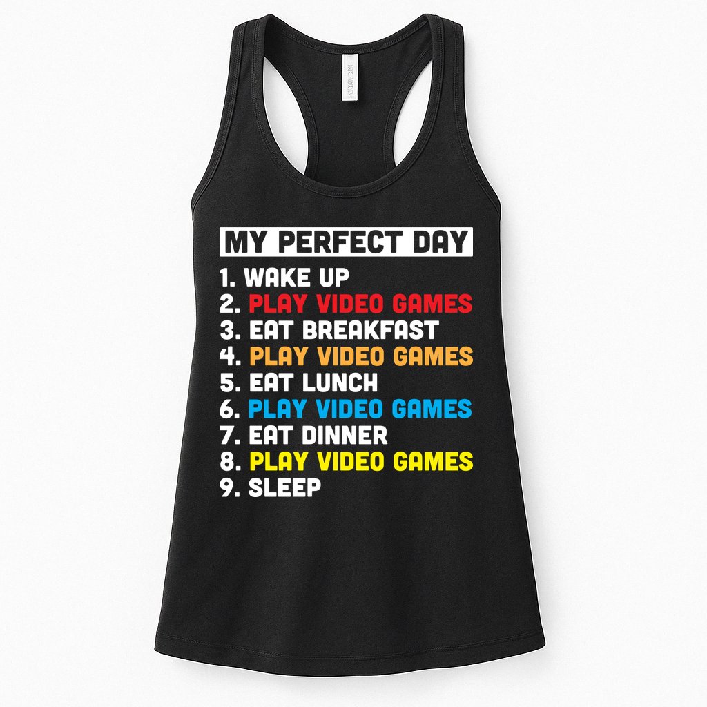 My Perfect Day Womens Tank Top