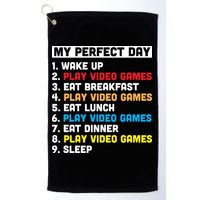 My Perfect Day Golf Towel