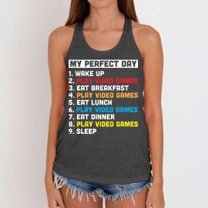 My Perfect Day Women's Knotted Racerback Tank