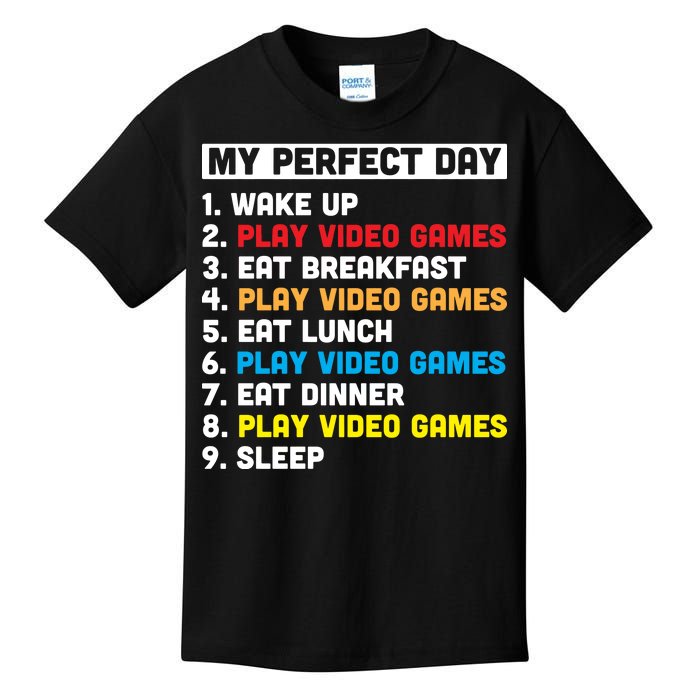 My Perfect Day Kids T-Shirt