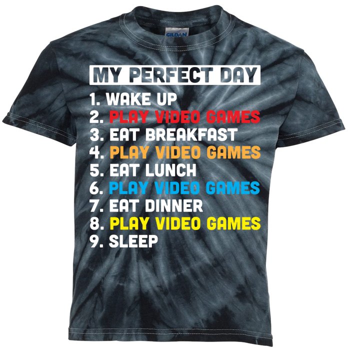 My Perfect Day Kids Tie-Dye T-Shirt