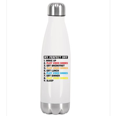 My Perfect Day Stainless Steel Insulated Water Bottle