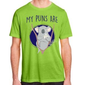 My Puns Are Koala Tea Adult ChromaSoft Performance T-Shirt