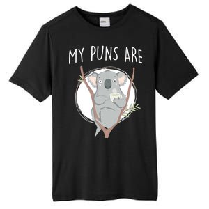 My Puns Are Koala Tea Tall Fusion ChromaSoft Performance T-Shirt