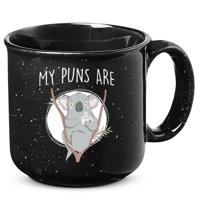 My Puns Are Koala Tea 15oz Campfire Ceramic Mug