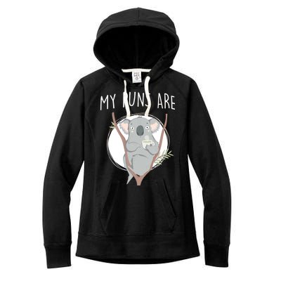 My Puns Are Koala Tea Women's Fleece Hoodie