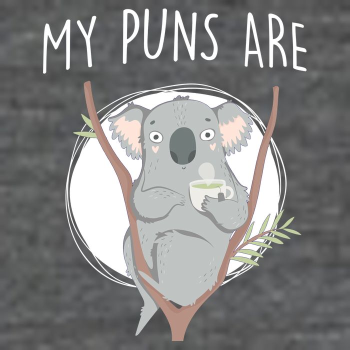 My Puns Are Koala Tea 7-Panel Snapback Hat