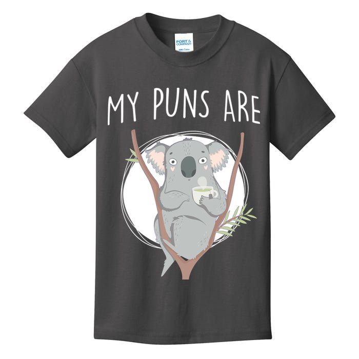 My Puns Are Koala Tea Kids T-Shirt