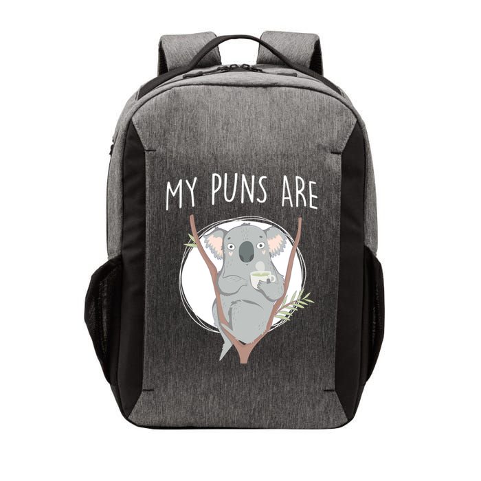 My Puns Are Koala Tea Vector Backpack