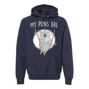 My Puns Are Koala Tea Premium Hoodie