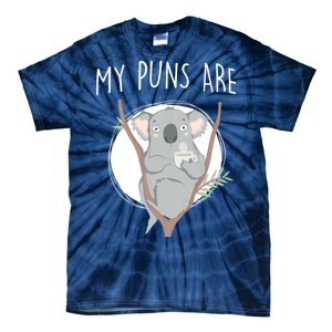 My Puns Are Koala Tea Tie-Dye T-Shirt