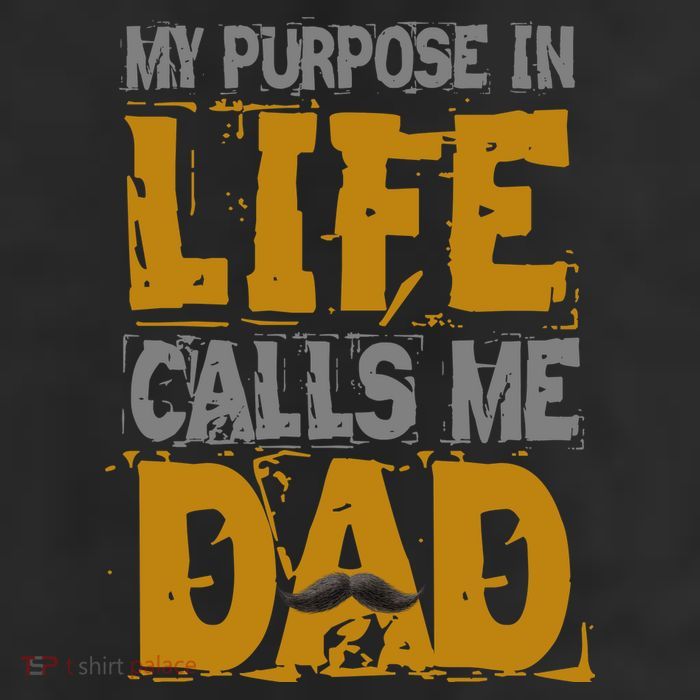 My purpose in life - calls me Dad 11oz C Handle Ceramic Mug