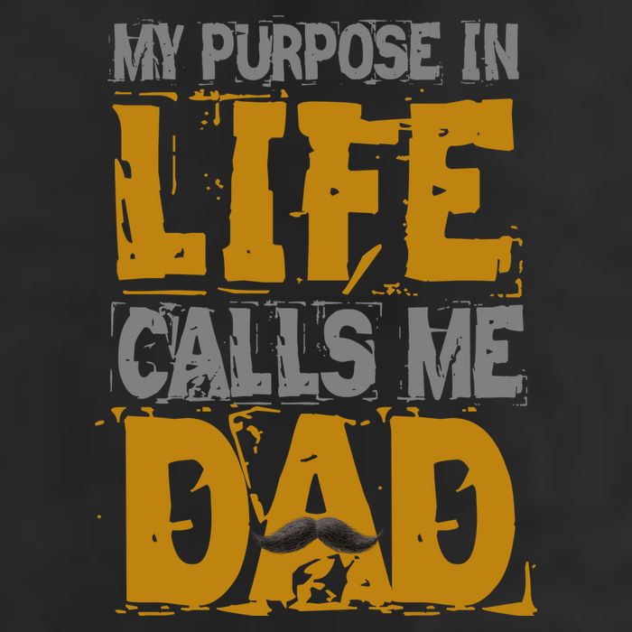My purpose in life - calls me Dad Golf Towel