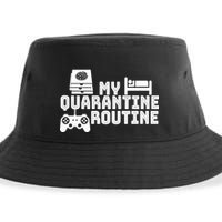 My Quarantine Routine Sustainable Bucket Hat