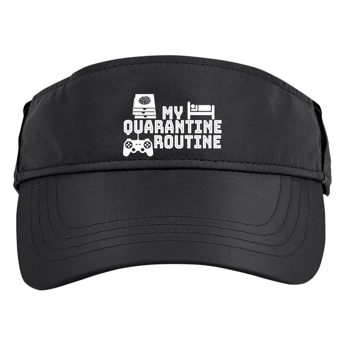 My Quarantine Routine Adult Drive Performance Visor