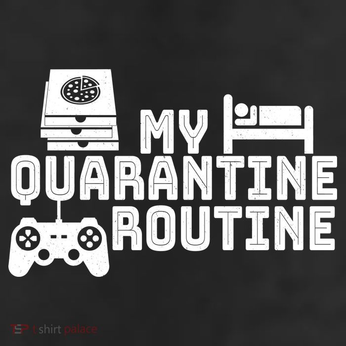 My Quarantine Routine 11oz C Handle Ceramic Mug