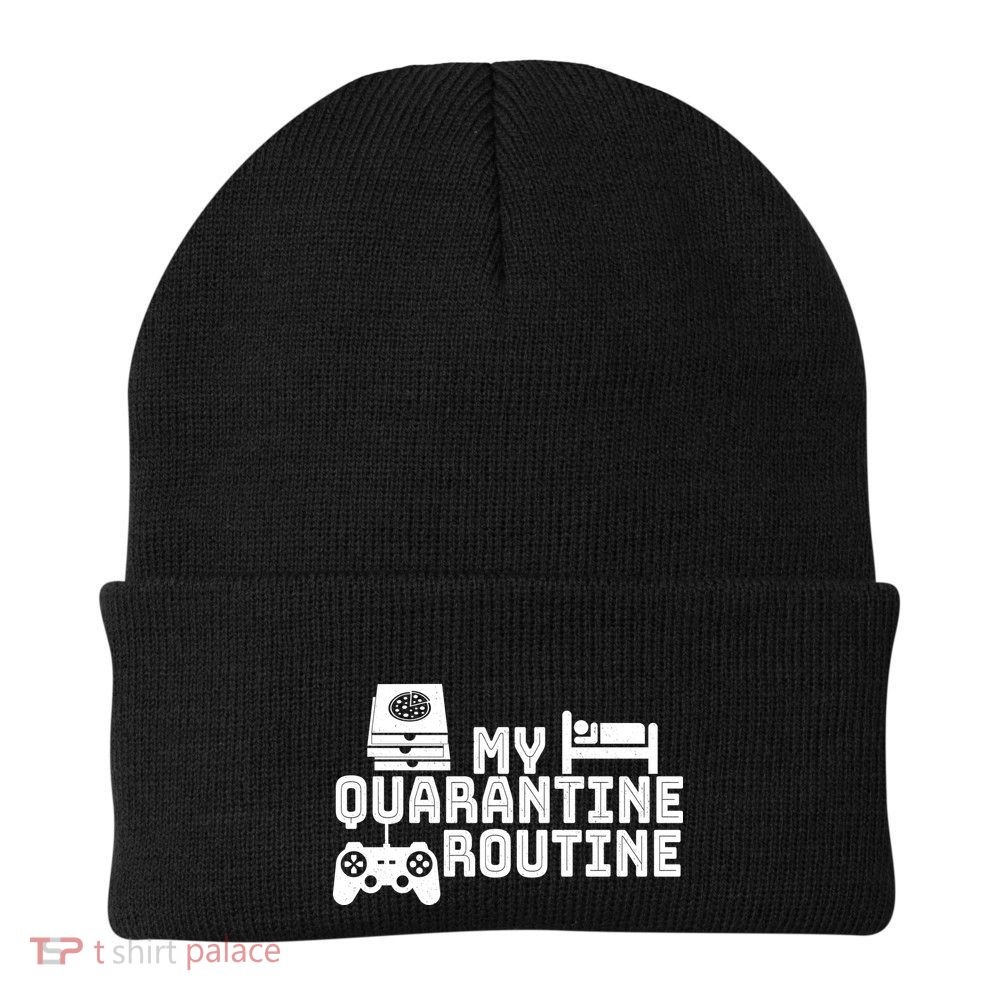 My Quarantine Routine Beanie