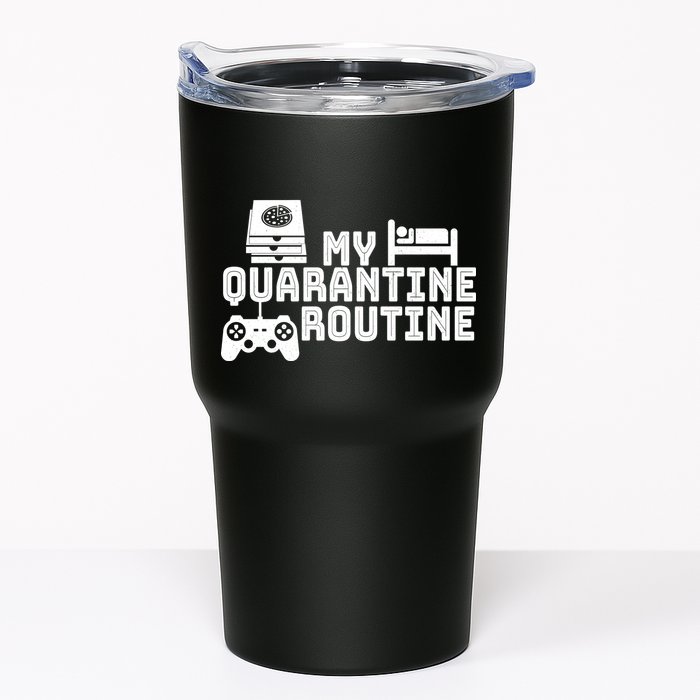My Quarantine Routine Tumbler