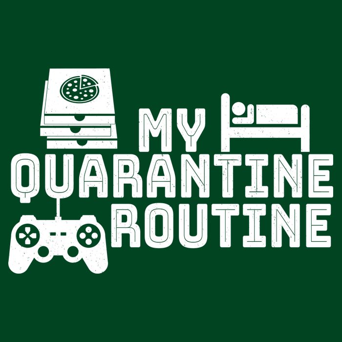 My Quarantine Routine Magnet