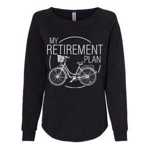 My Retirement Plan Cycling Womens California Wash Sweatshirt