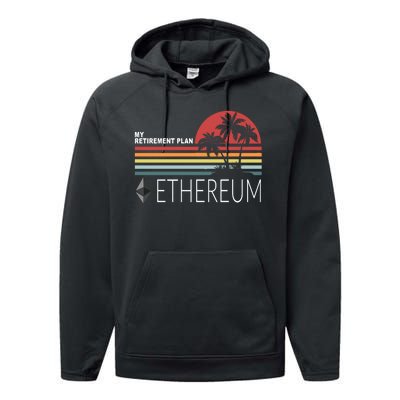 My Retirement Plan Ethereum Performance Fleece Hoodie