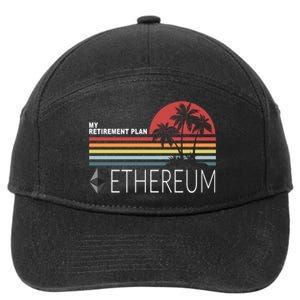 My Retirement Plan Ethereum 7-Panel Snapback Hat