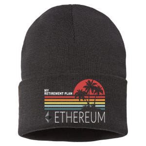 My Retirement Plan Ethereum Sustainable Knit Beanie