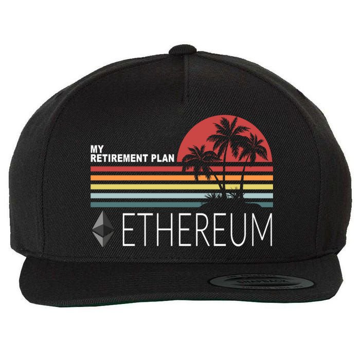 My Retirement Plan Ethereum Wool Snapback Cap