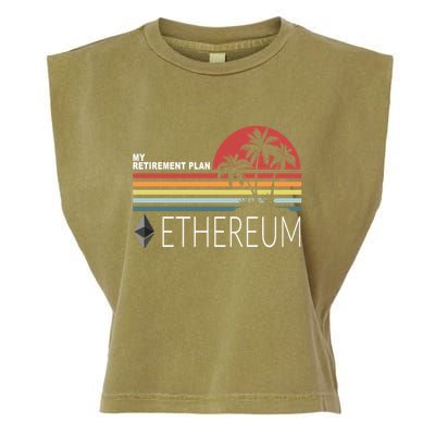 My Retirement Plan Ethereum Garment-Dyed Women's Muscle Tee