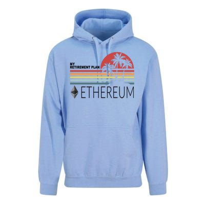 My Retirement Plan Ethereum Unisex Surf Hoodie