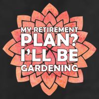 My Retirement Plan I'll Be Gardening 7 Panel Mesh Trucker Snapback Hat