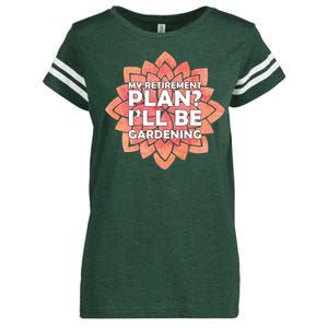 My Retirement Plan I'll Be Gardening Enza Ladies Jersey Football T-Shirt