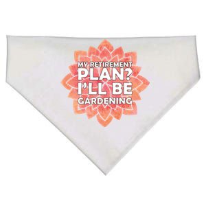 My Retirement Plan I'll Be Gardening USA-Made Doggie Bandana