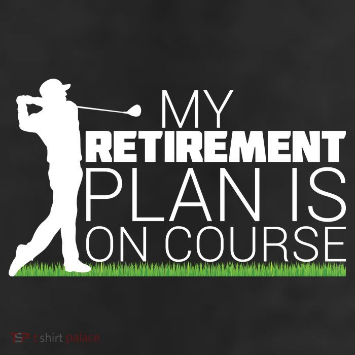 My Retirement Plan Is On Course Trucker Hat
