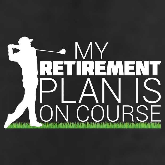 My Retirement Plan Is On Course Golf Towel