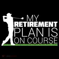 My Retirement Plan Is On Course Short Acrylic Beanie