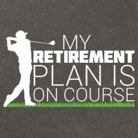 My Retirement Plan Is On Course Cotton Canvas Backpack