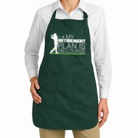 My Retirement Plan Is On Course Apron
