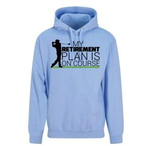 My Retirement Plan Is On Course Unisex Surf Hoodie